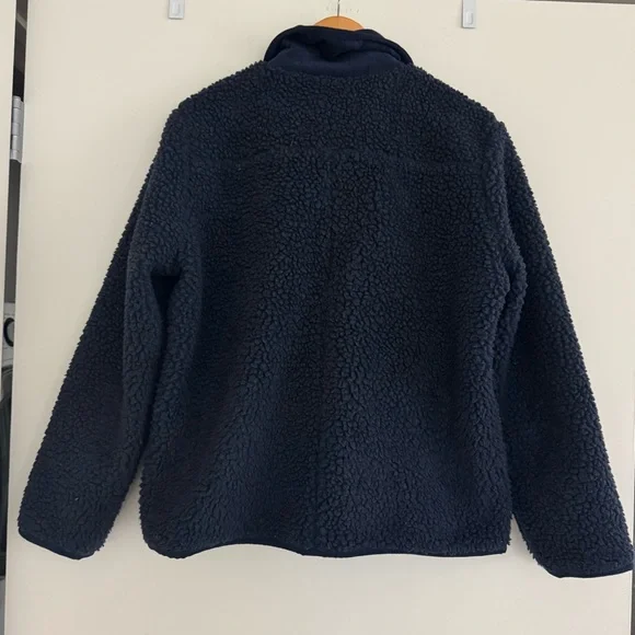 Alex Mill Sherpa Work Jacket - Dark Navy - Picture 6 of 6